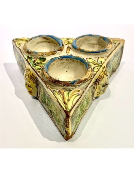 Especiero de cerámica, siglo XVIII, Talavera
