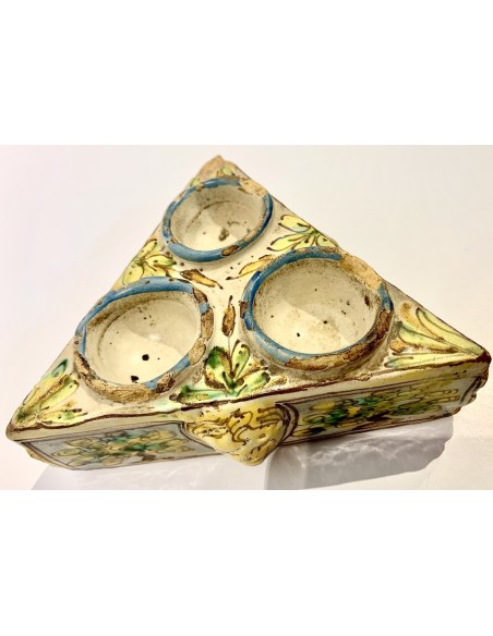 Especiero de cerámica, siglo XVIII, Talavera