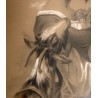 “Pastora”, dibujo al carboncillo  del siglo XIX