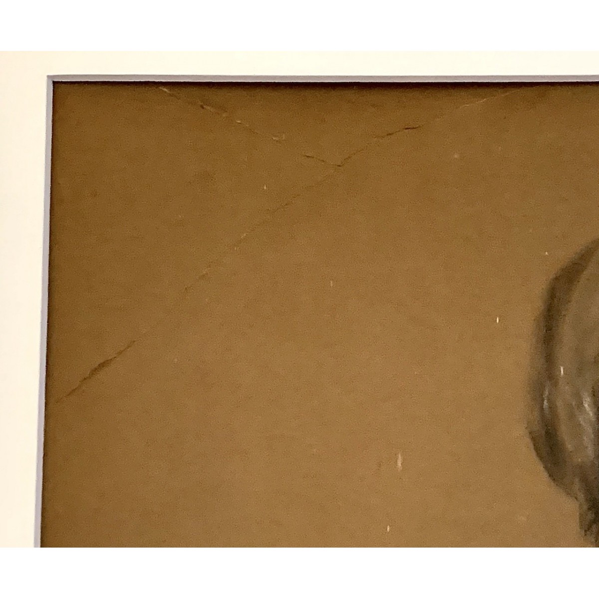 “Pastora”, dibujo al carboncillo  del siglo XIX