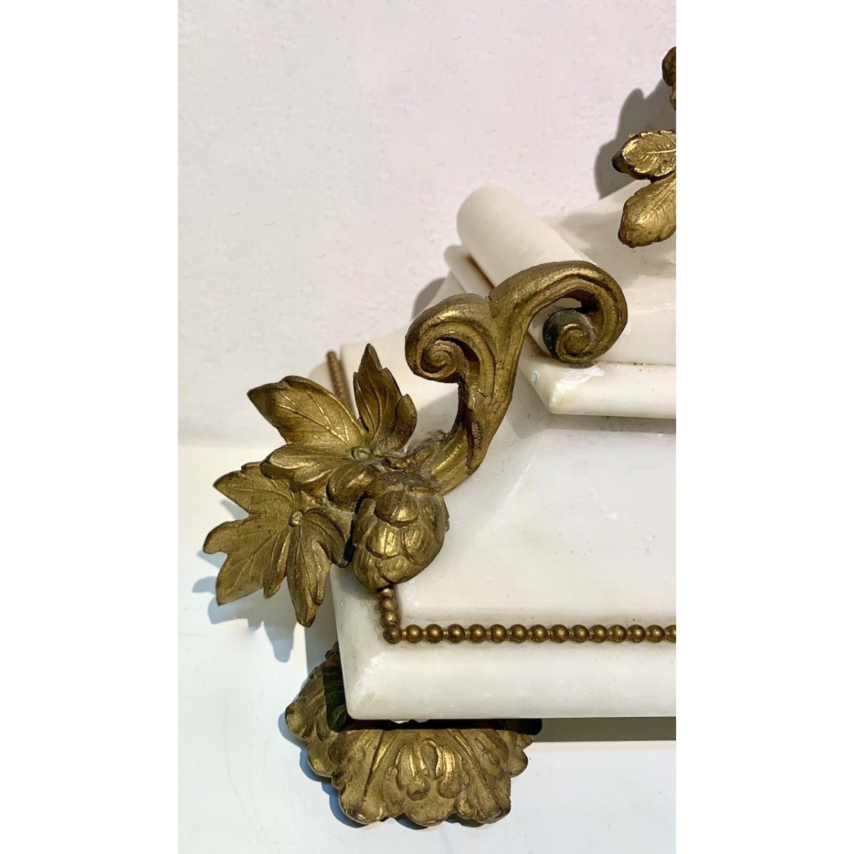 Reloj, pendulo de sobremesa del siglo XIX