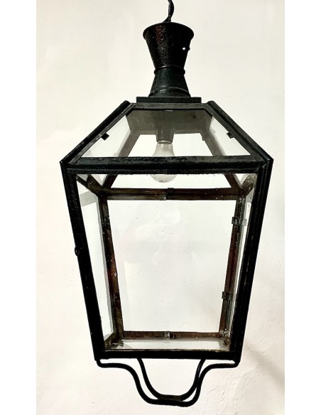 Lampara farol de techo 1920 circa