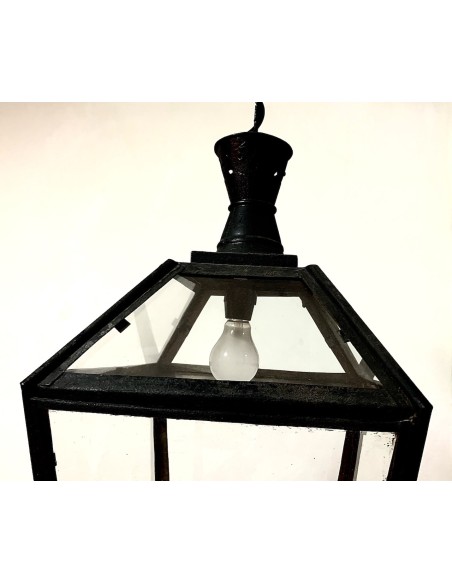 Lampara farol de techo 1920 circa