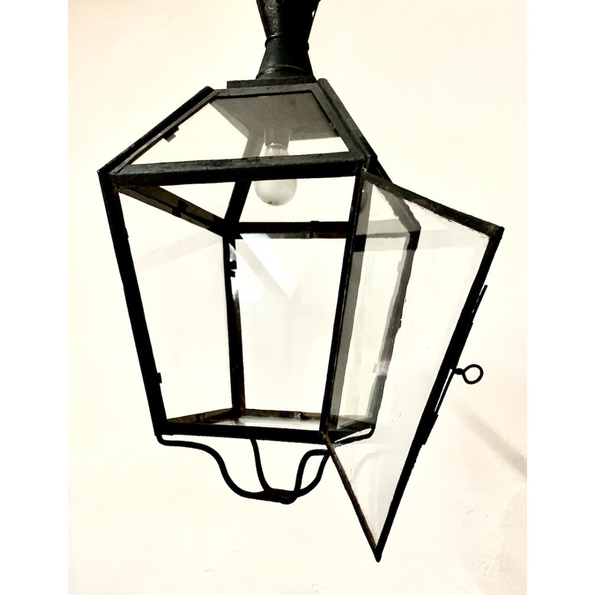 Lampara farol de techo 1920 circa