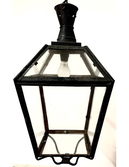 Lampara farol de techo 1920 circa