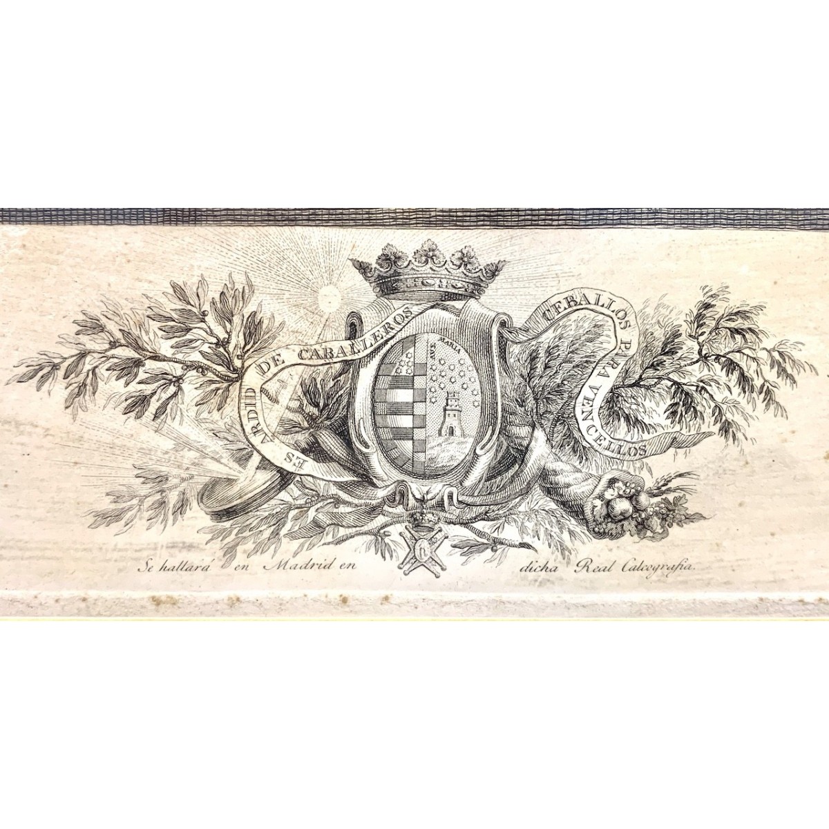 Pareja de grabados del siglo XIX