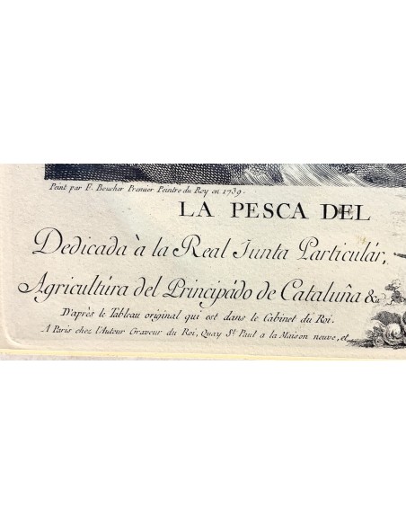 Pareja de grabados del siglo XIX