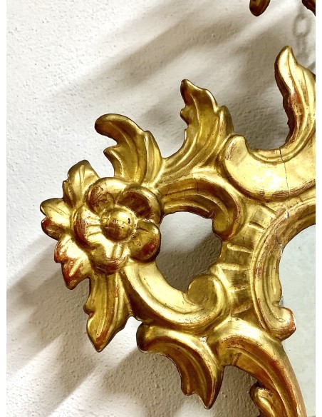 Pareja de cornucopias del siglo XVIII