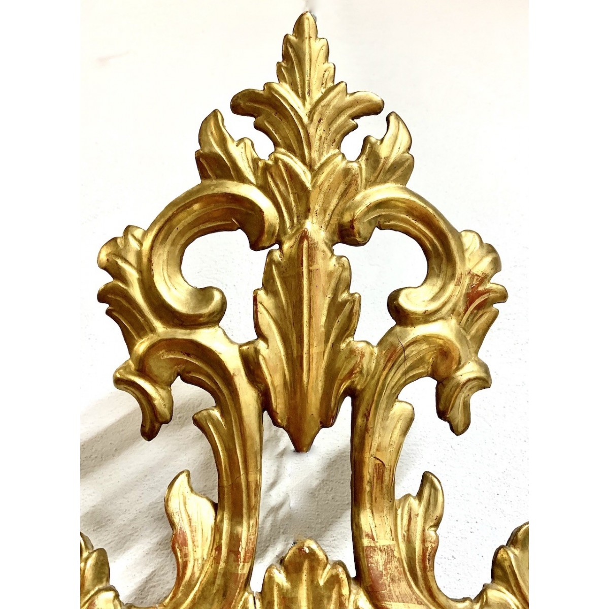 Pareja de cornucopias del siglo XVIII