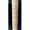 Walking stick with carved bone handle