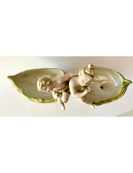 Centro de porcelana de finales del siglo XIX