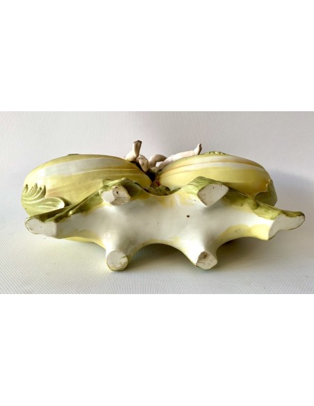 Centro de porcelana de finales del siglo XIX