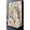 Bajorrelieve de mármol blanco del siglo  XVII, Italia