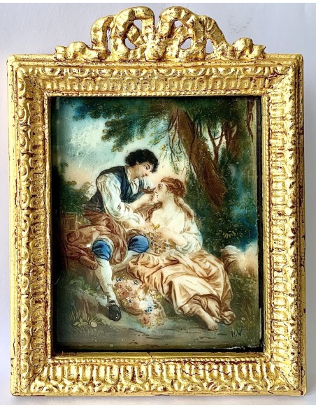 French miniature 19th