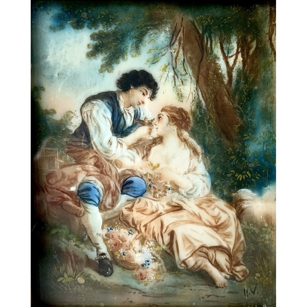 French miniature 19th