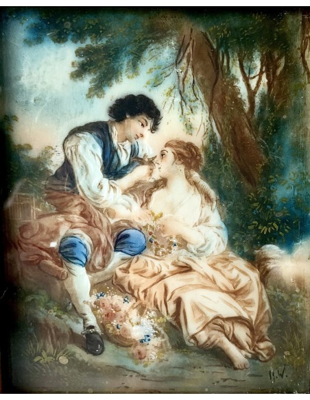 French miniature 19th