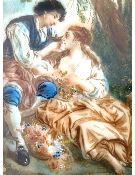 French miniature 19th