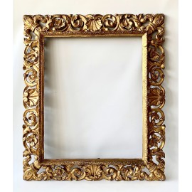Carved and gilded frame of the mid-18th century