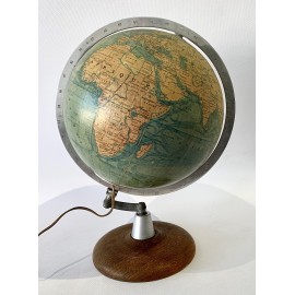 Luminous earth globe first half of the 20th 