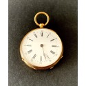 Reloj de bolsillo de oro de 18K, siglo XIX.