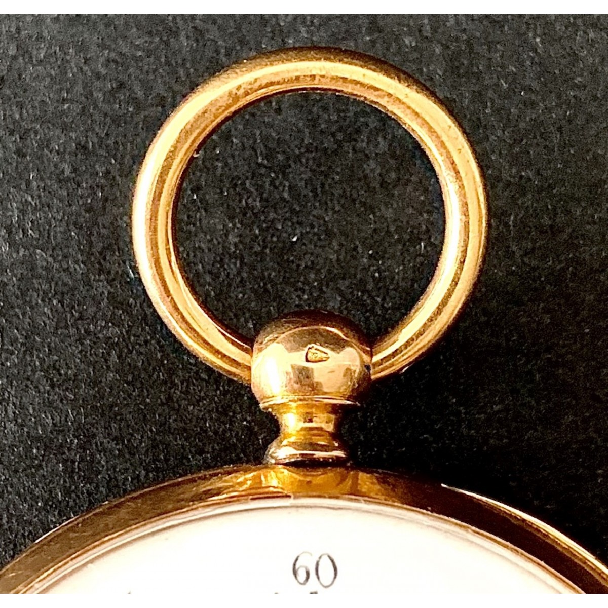 Reloj de bolsillo de oro de 18K, siglo XIX.