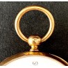 Reloj de bolsillo de oro de 18K, siglo XIX.