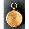 Reloj de bolsillo de oro de 18K, siglo XIX.