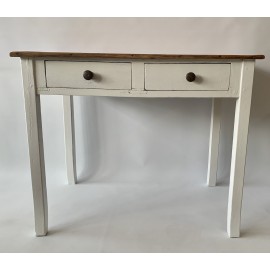 Mesa rustica de pino de principios del siglo XX 2