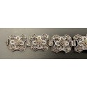  Pulsera en filigrana de plata principios del siglo XX