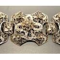  Pulsera en filigrana de plata principios del siglo XX