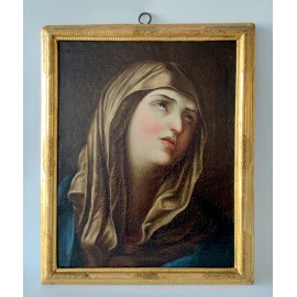 Virgen Dolorosa, óleo sobre lienzo finales del siglo XVII