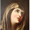 Sorrowful Madonna, Italian oil on canvas final 17th 