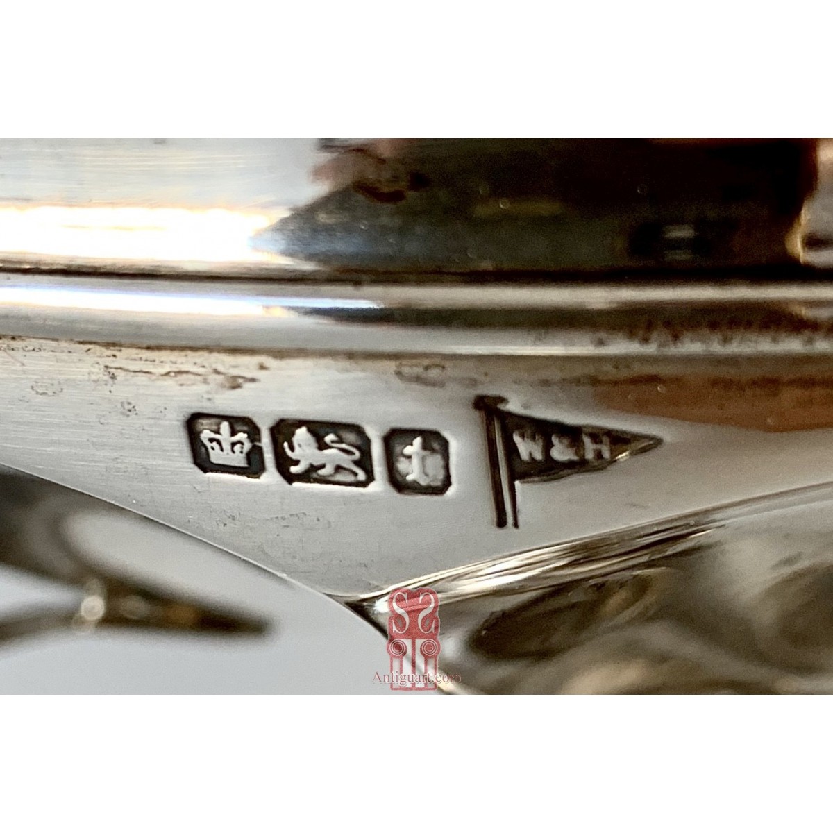 Centro - copa de plata inglesa sterling