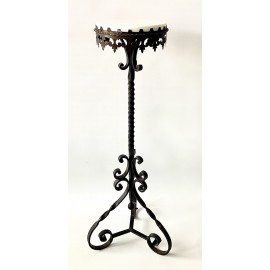 Pedestal of forged iron, final 19th 2
