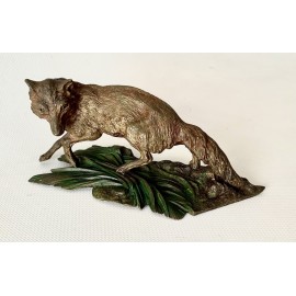 Fox, Vienna bronze 19th 2