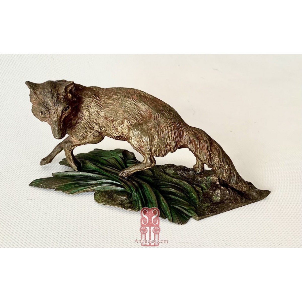 Fox, Vienna bronze 19th