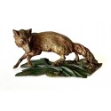 Fox, Vienna bronze 19th