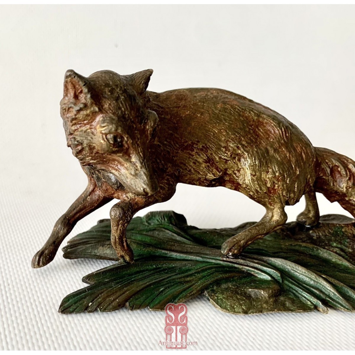 Fox, Vienna bronze 19th