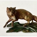 Fox, Vienna bronze 19th