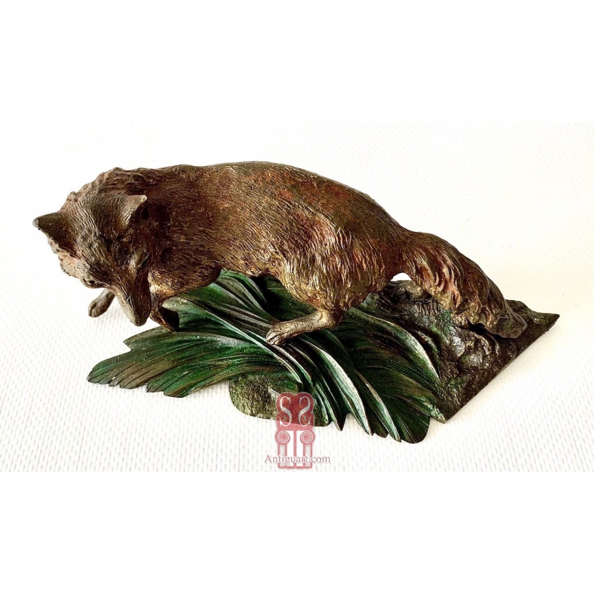 Fox, Vienna bronze 19th