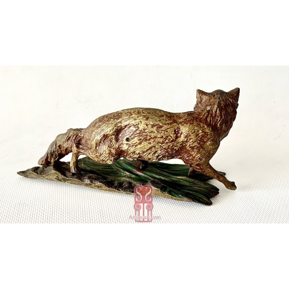 Fox, Vienna bronze 19th