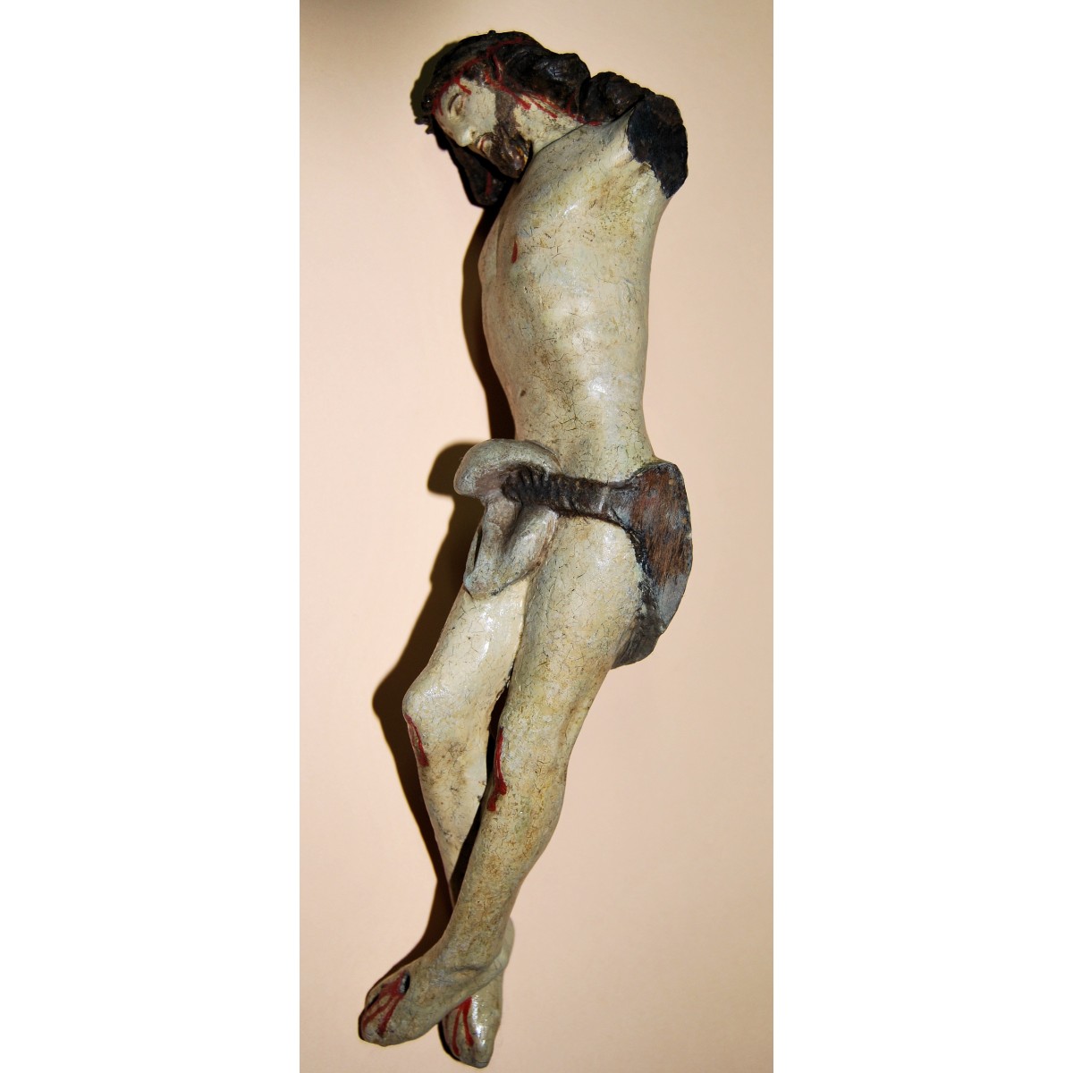 Cristo, talla de la mitad del siglo XVII.