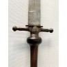 Bayoneta de taco del siglo XIX