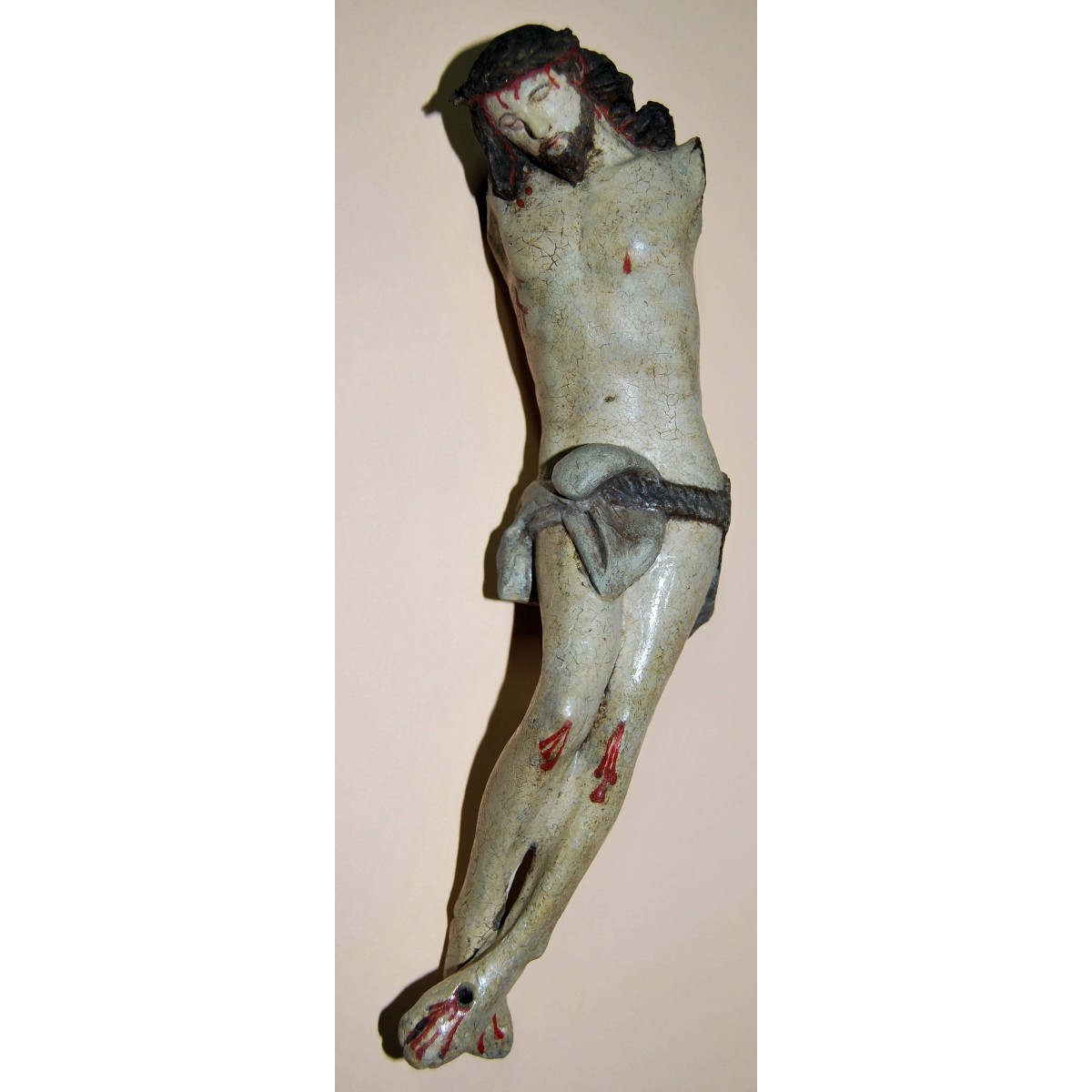 Cristo, talla de la mitad del siglo XVII.
