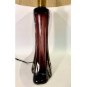 Glass table lamp 1970-80
