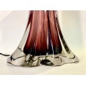 Glass table lamp 1970-80