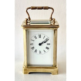 Table clock, officer's clock, late 19th