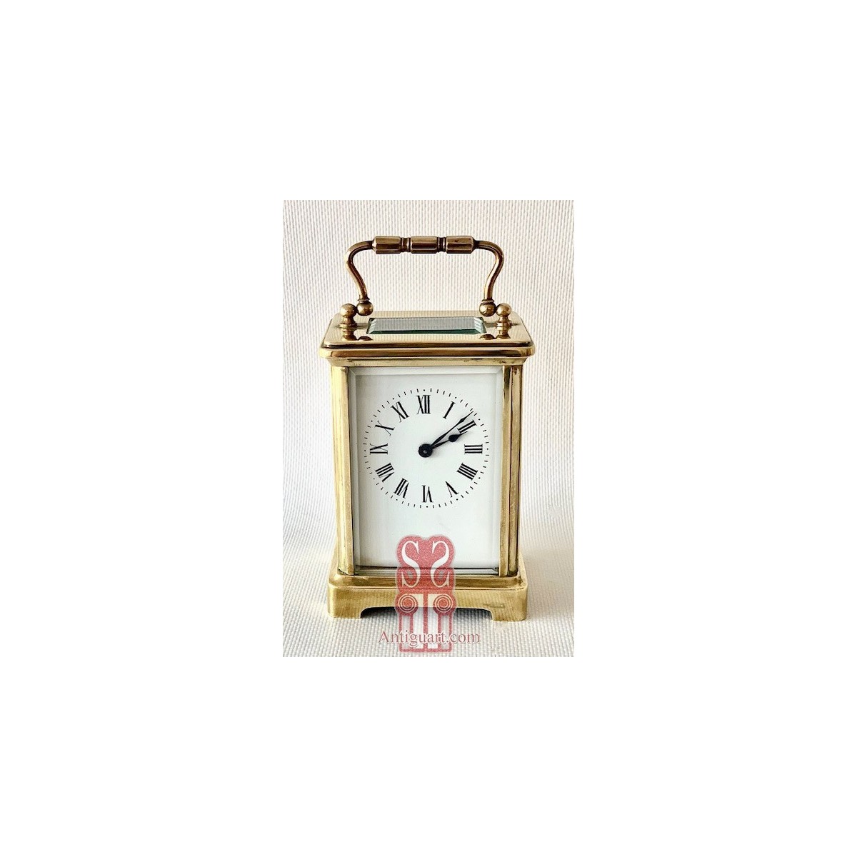 Reloj de mesa, “pendulo de oficial” del siglo XIX