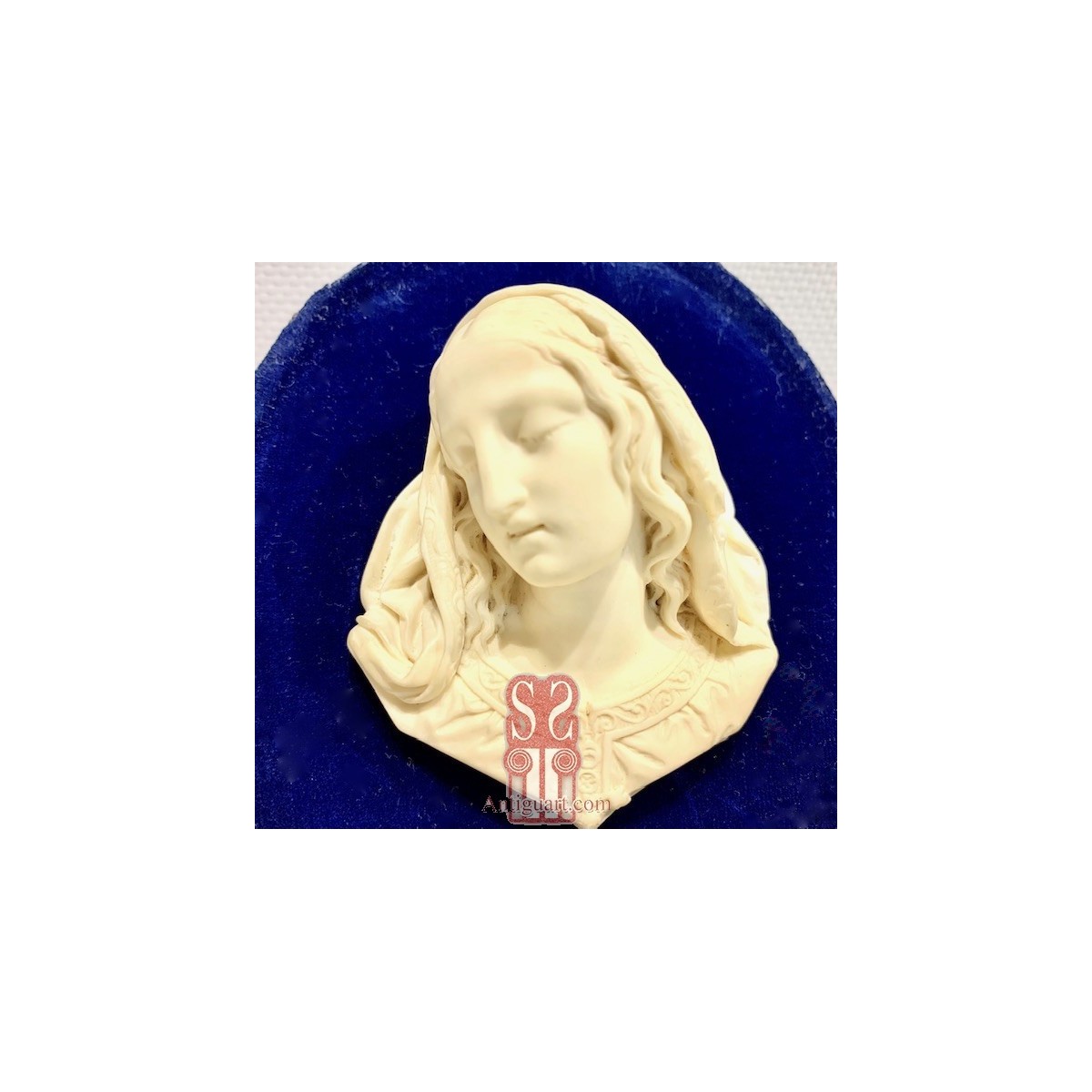 “Busto de Virgen”, Etienne-Germain Ragoneau, mitad del siglo XIX