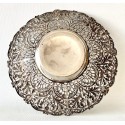 Plato de plata de ley finemente calada